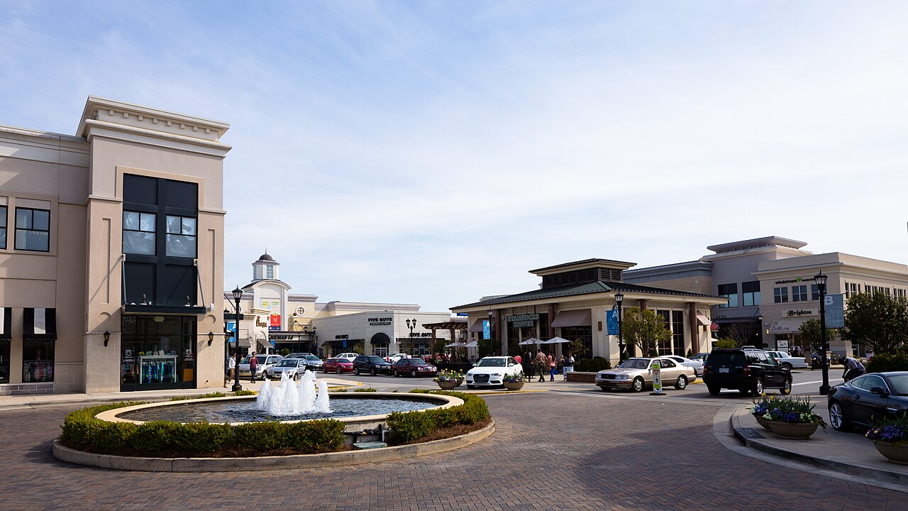 The North Hills shopping district in Raleigh