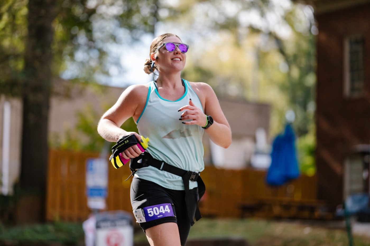 Runners at a previous City of Oaks Marathon