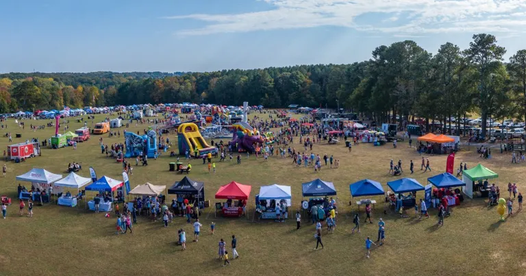 HollyFest gathering in Holly Springs, photographed in 2024