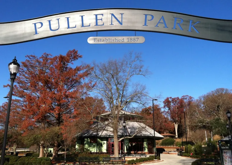 Entrance to Pullen Park in Raleigh