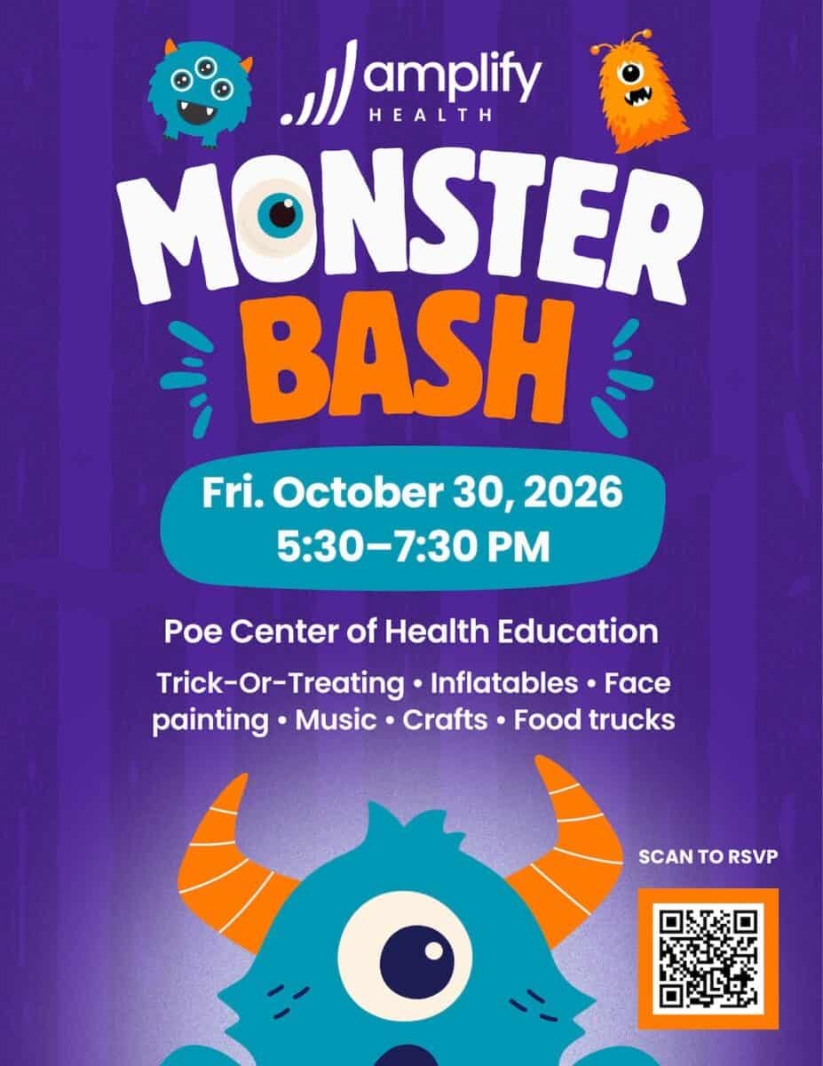 Amplify Health Monster Bash · organizer event artwork