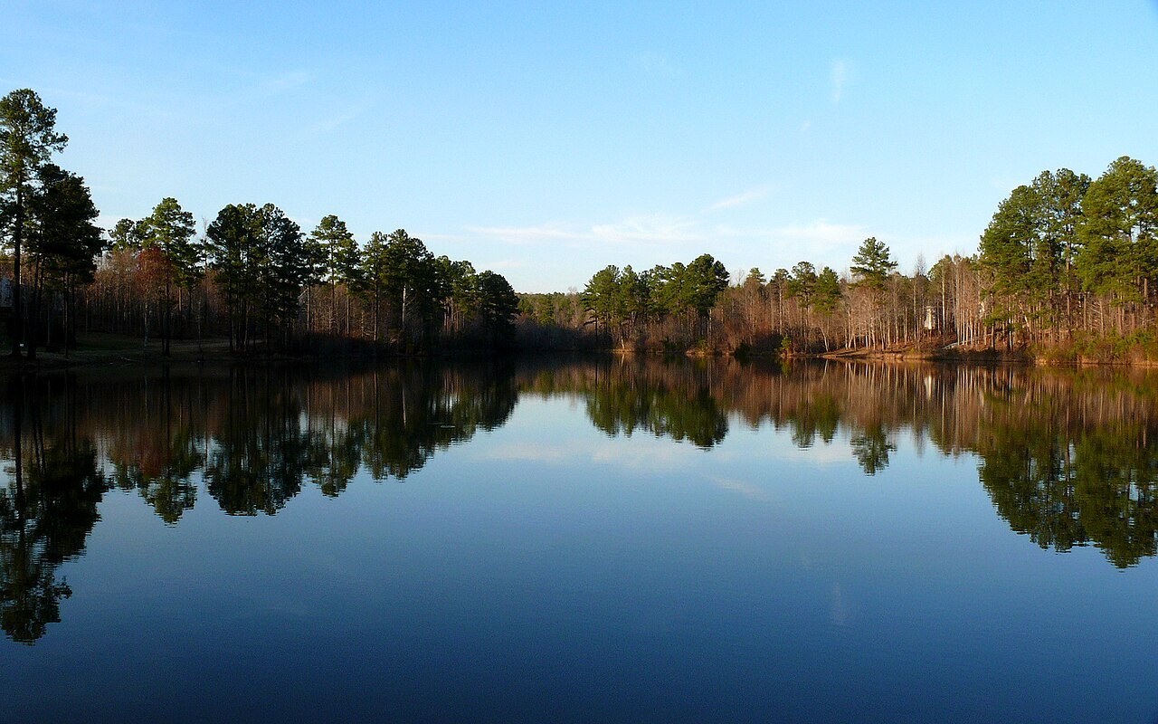 Flowers Plantation pond in Clayton, North Carolina