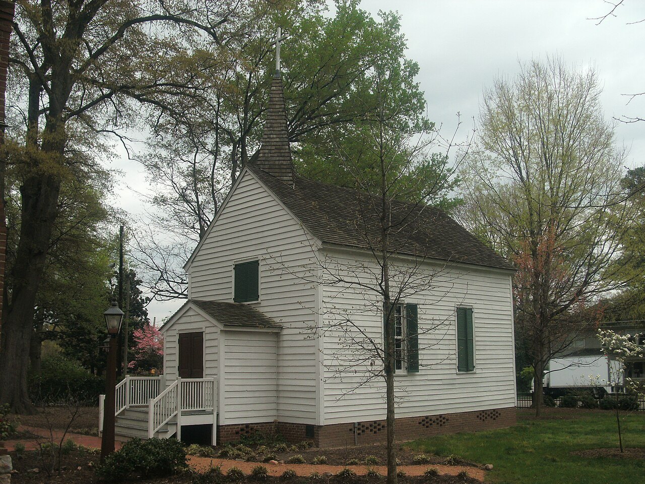 Saint Mark’s Chapel at Mordecai Historic Park in 2015